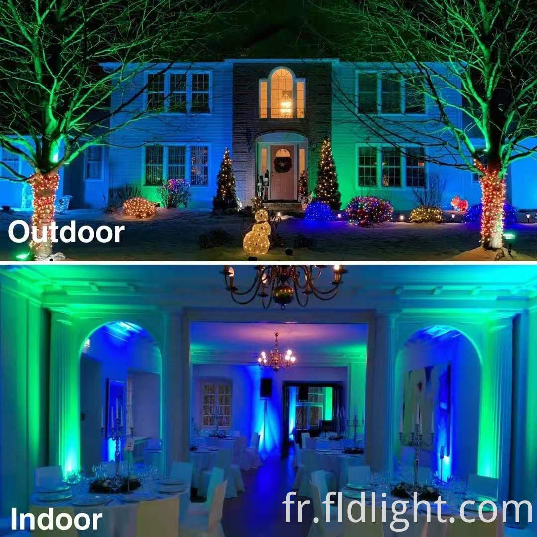 outdoor smart flood light